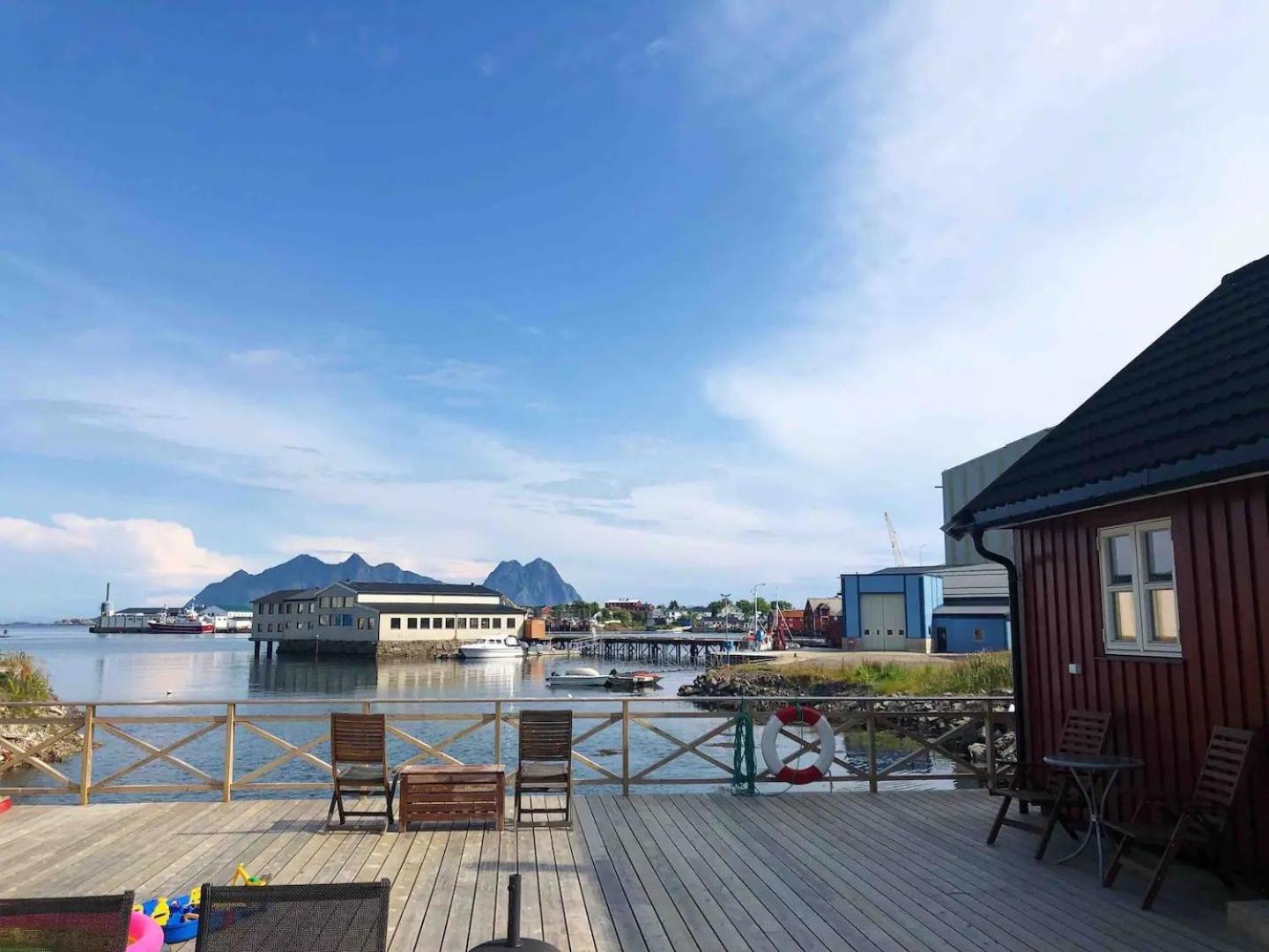 Nora'S Waterfront Cabin Свольвер Экстерьер фото